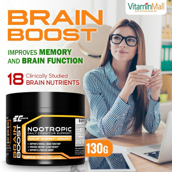 EC Sports Neuro+ Brain Boost - 130g